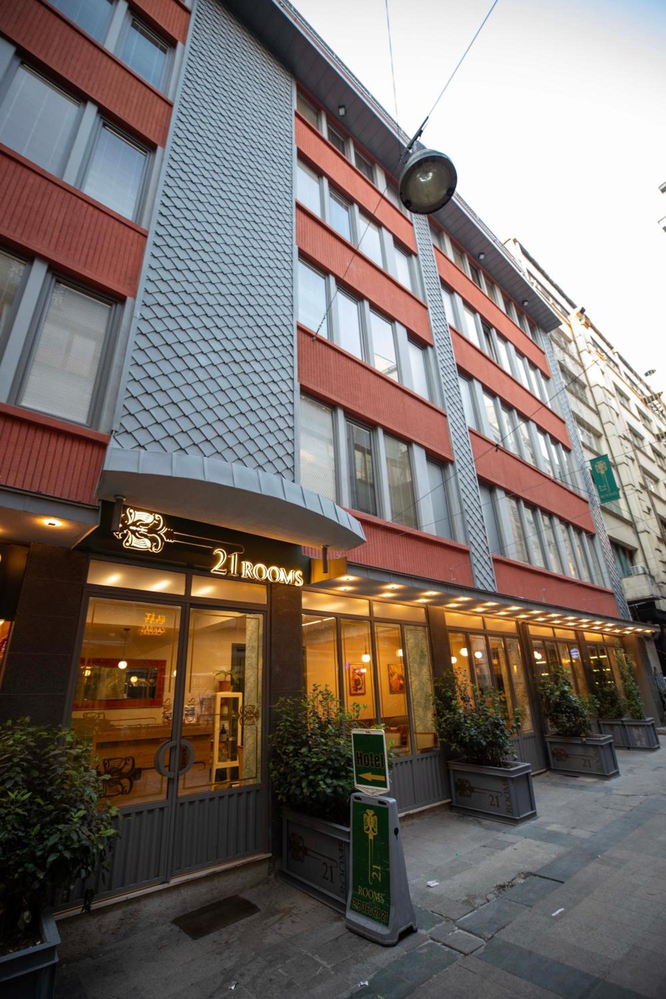 21 Rooms Hotel อิสตันบูล ภายนอก รูปภาพ